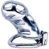 FUKR Cage de chasteté en métal Cobra Steel 10 x 3.7cm